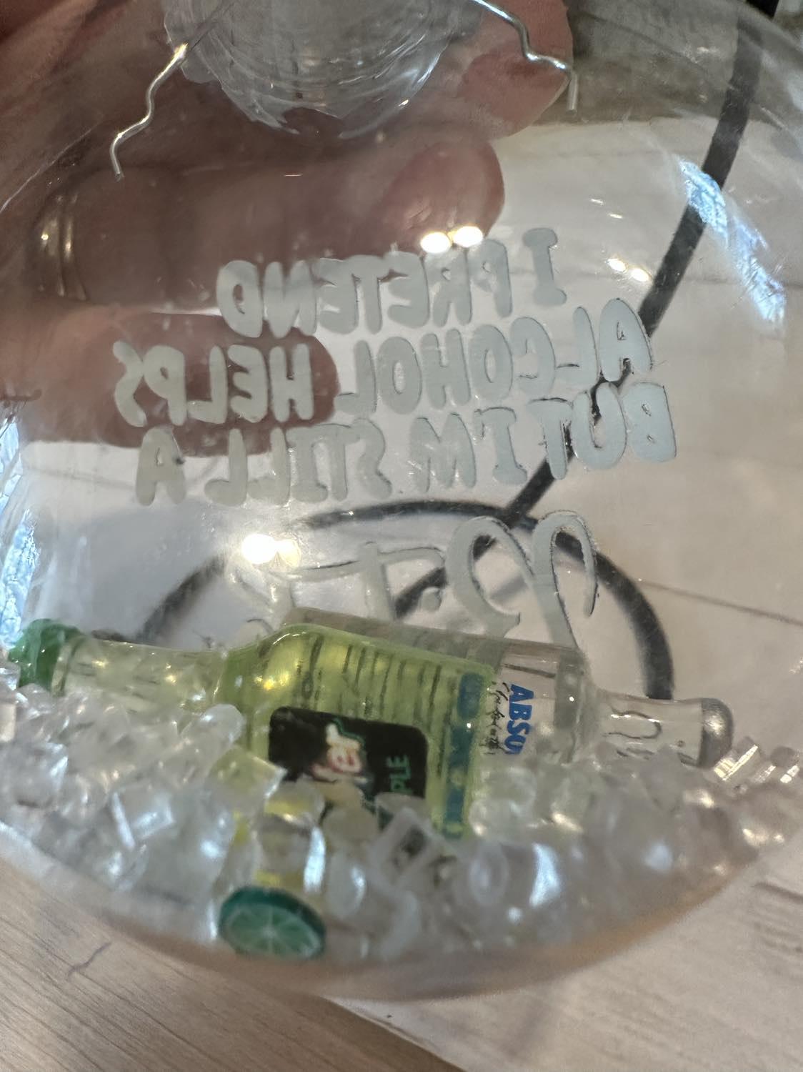 Booze Themed Ornaments