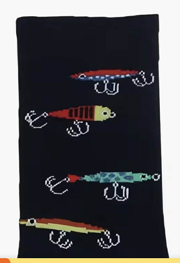 Fish Lure Novelty Socks