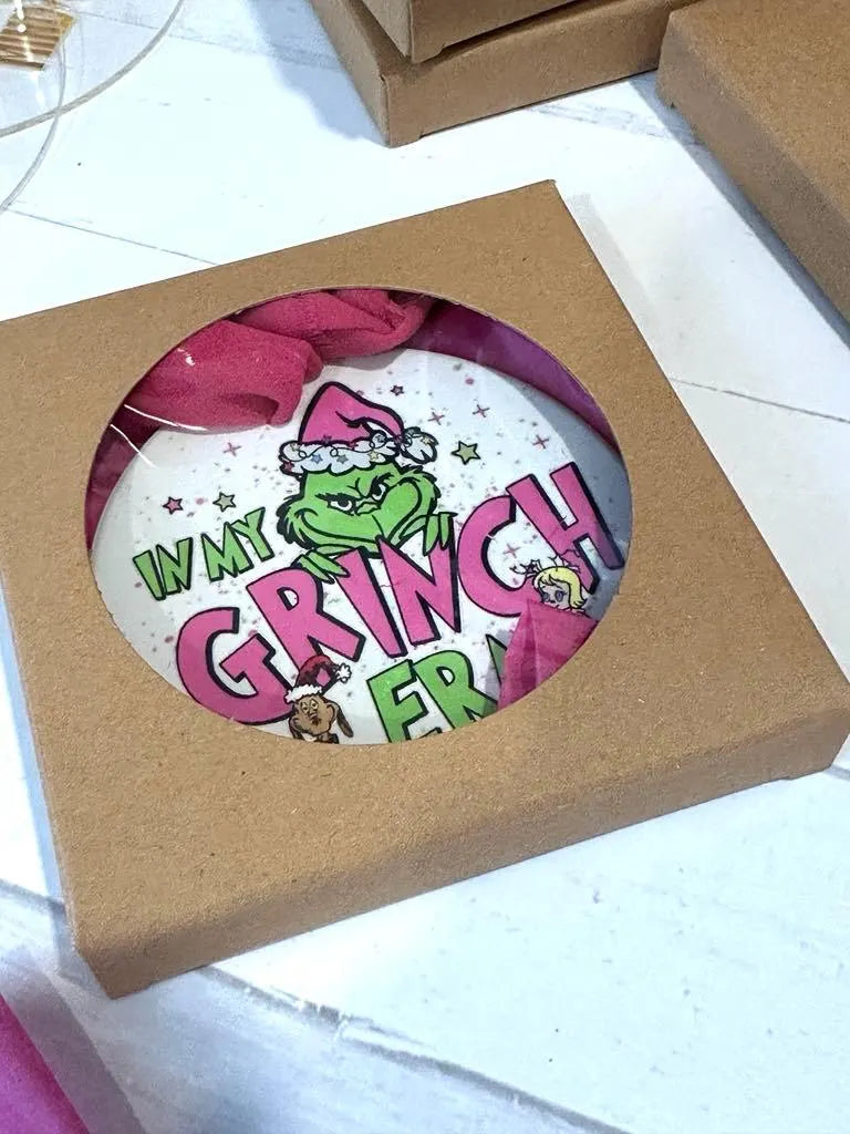 Grinch Ceramic Ornament