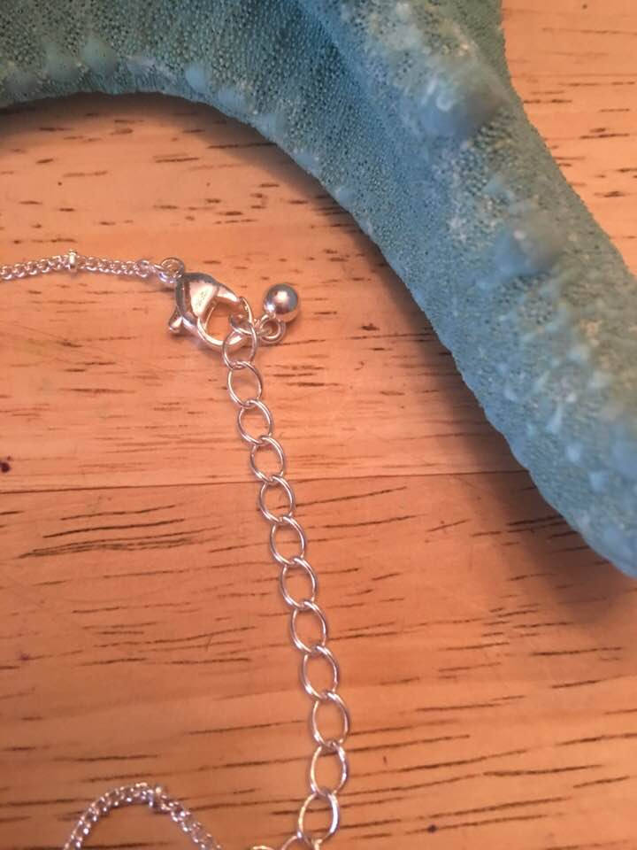 Sea Glass Anklets