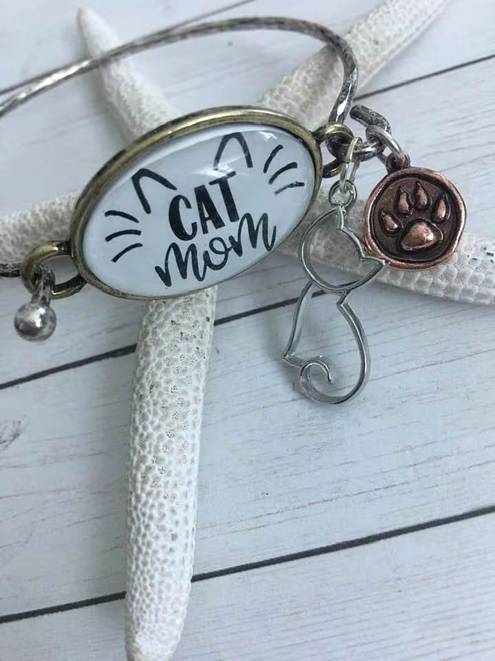 Cat Mom Bangle