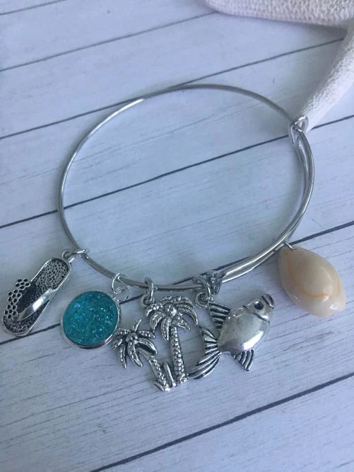 Tropical Wire Bangle
