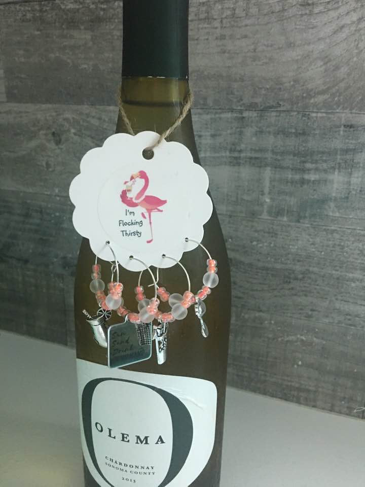 Happy Hour Wine Charms