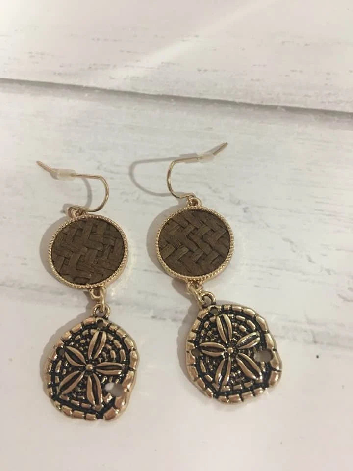 Sand Dollar Earrings