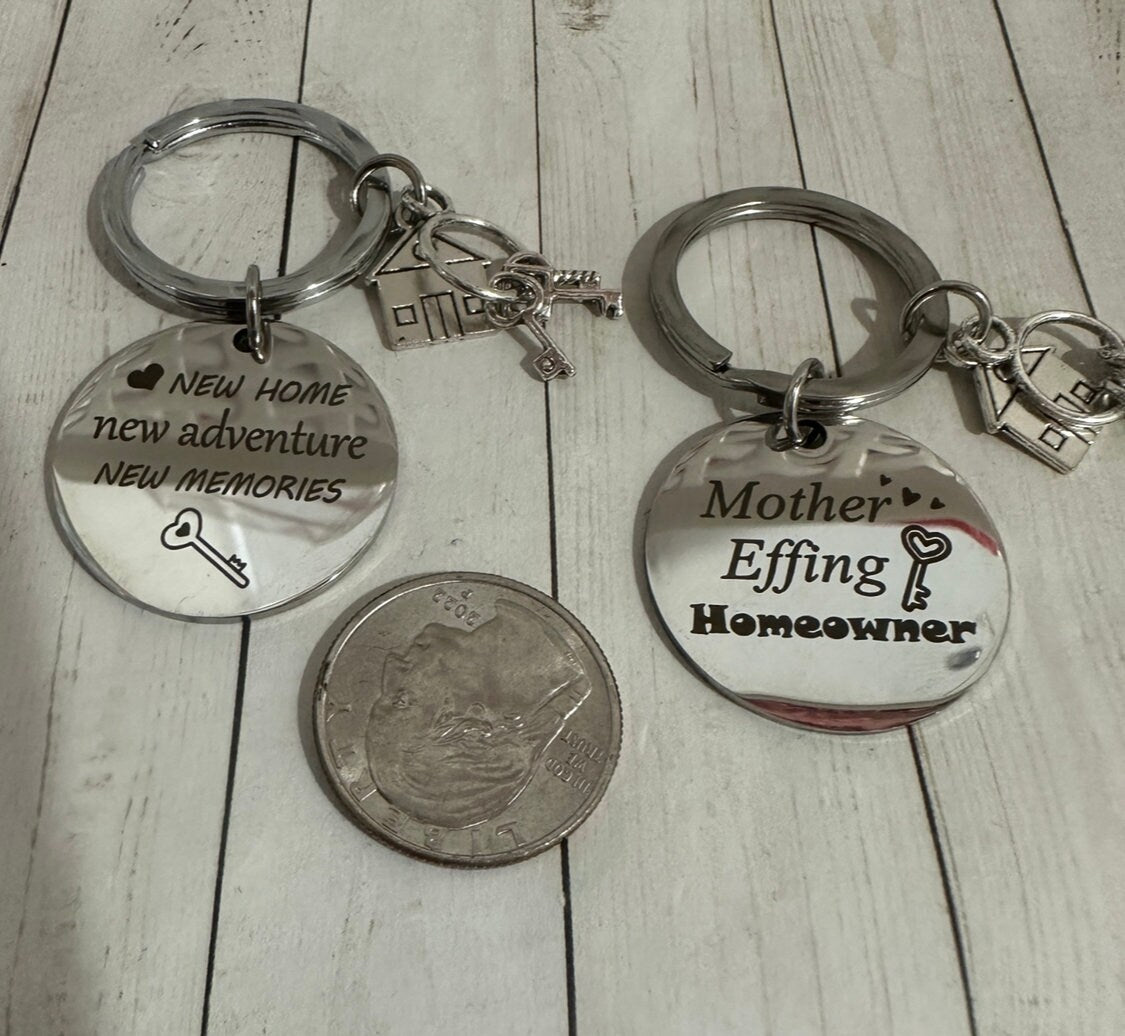 New Home Owner Keychains