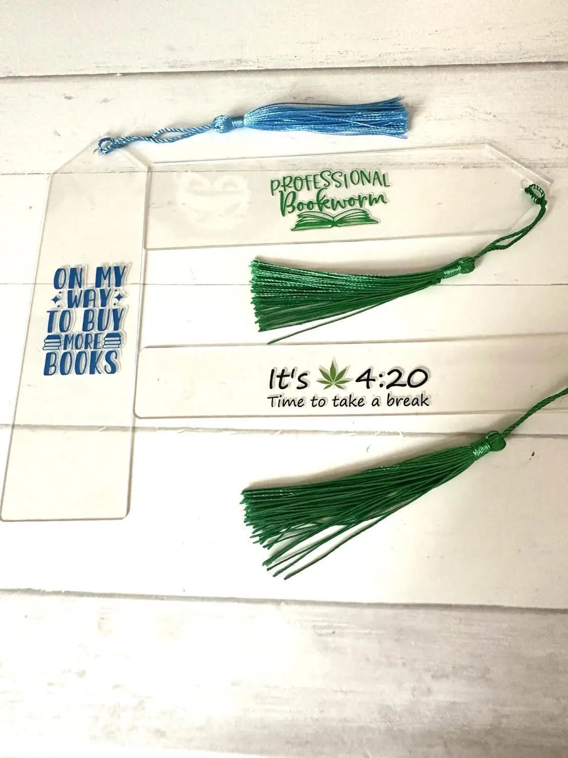 Acrylic Bookmarks