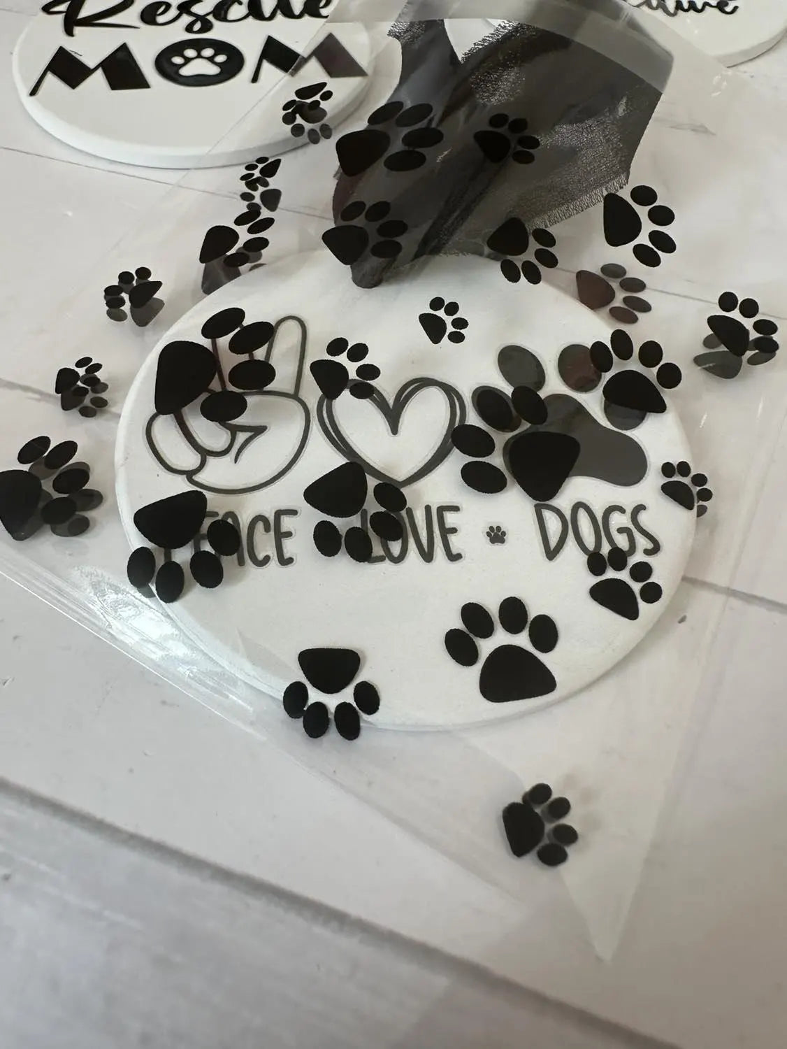 Paw Themed Ornaments