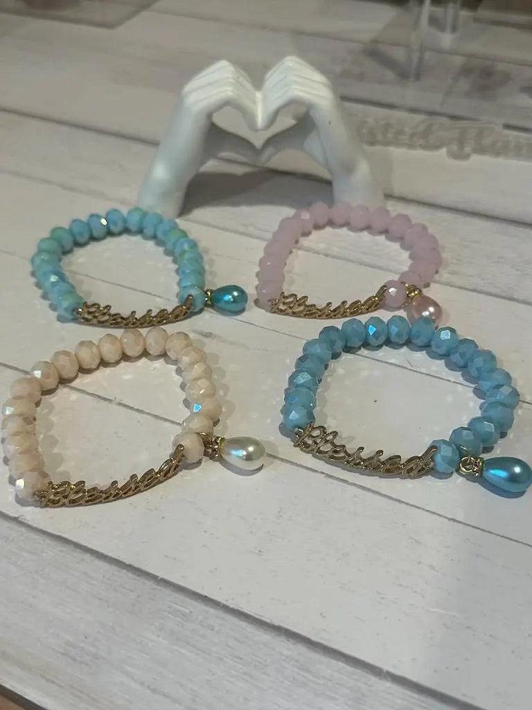 Blessed Charm Beaded Bracelets