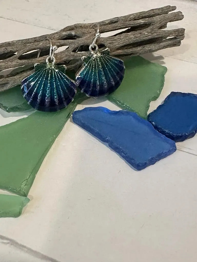 Scallop Shell Earrings