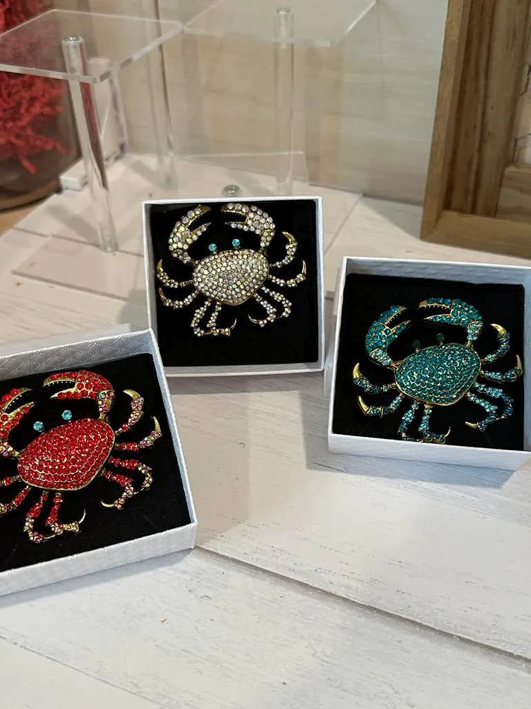Crab Brooch