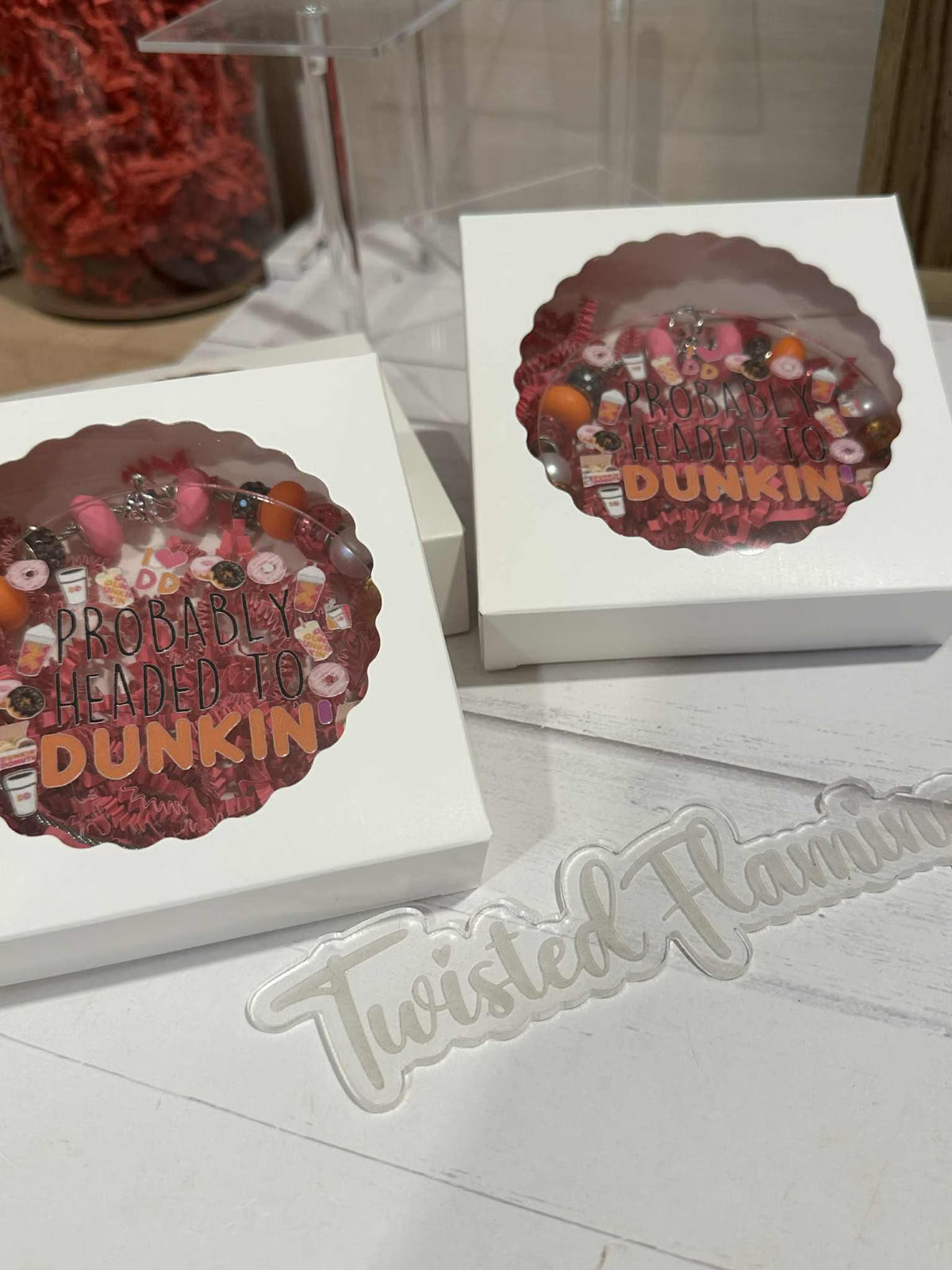 Dunkin Car Charm