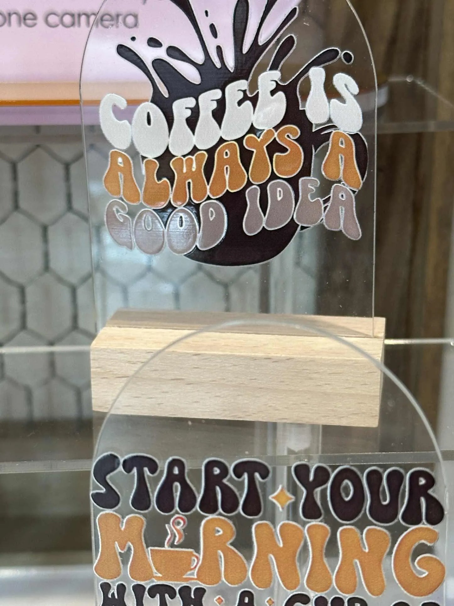 Coffee Themed Signs