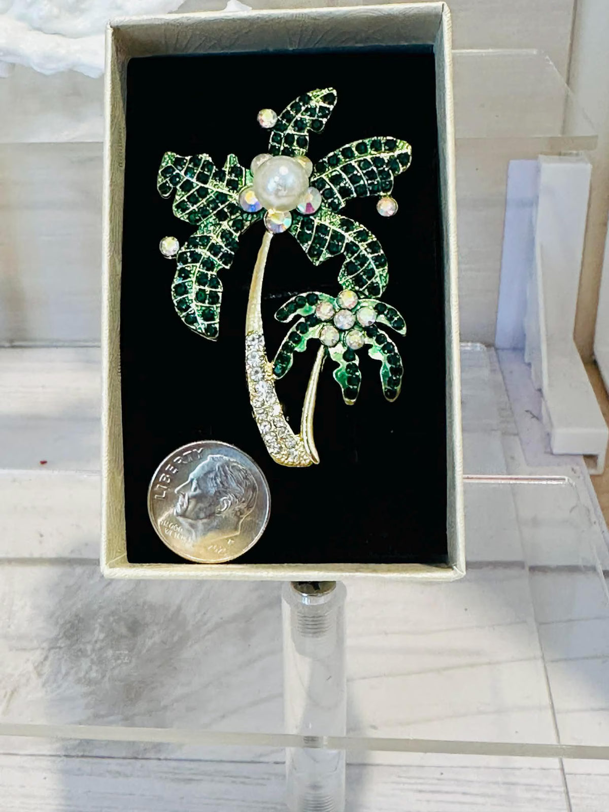 Palm Tree Brooch