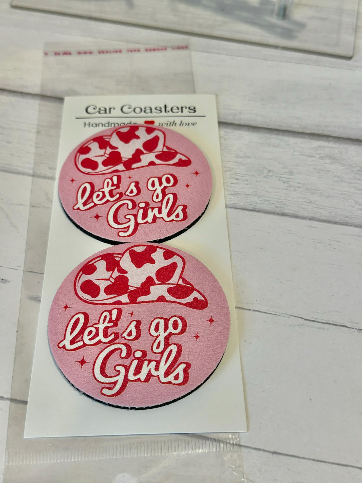 Country Girl Car Coasters