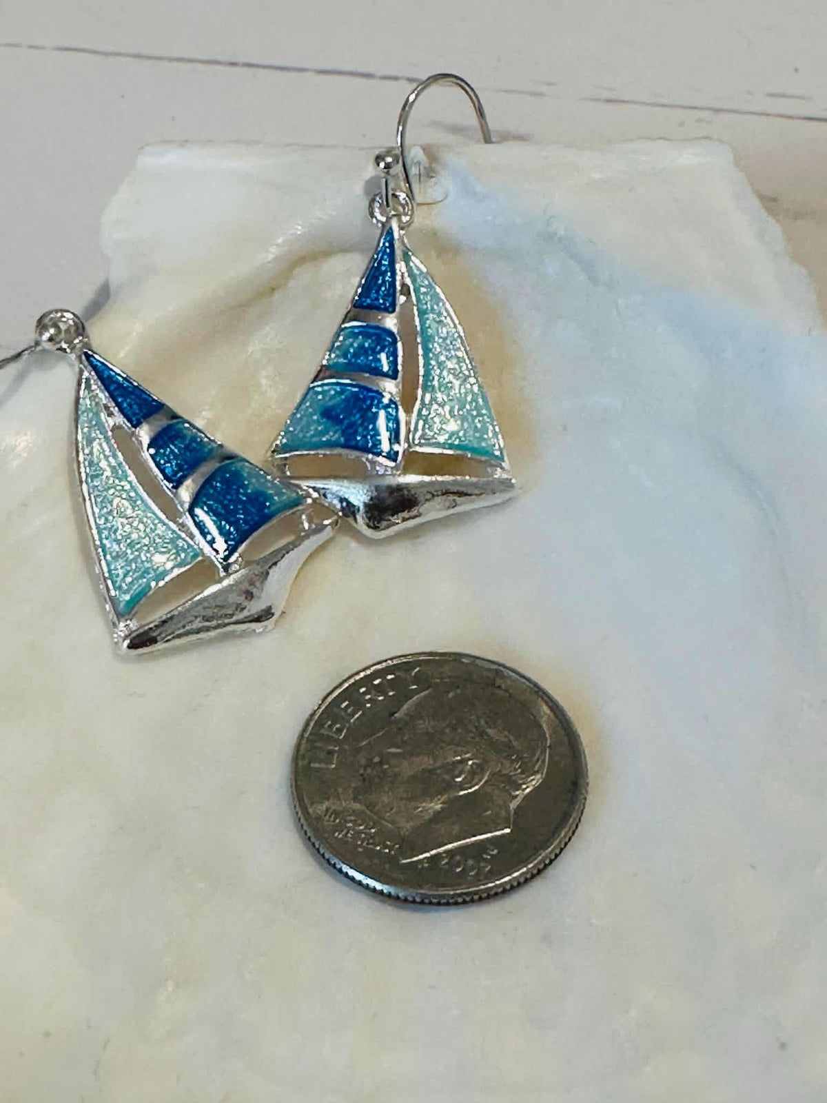 Sail Boat Earrings