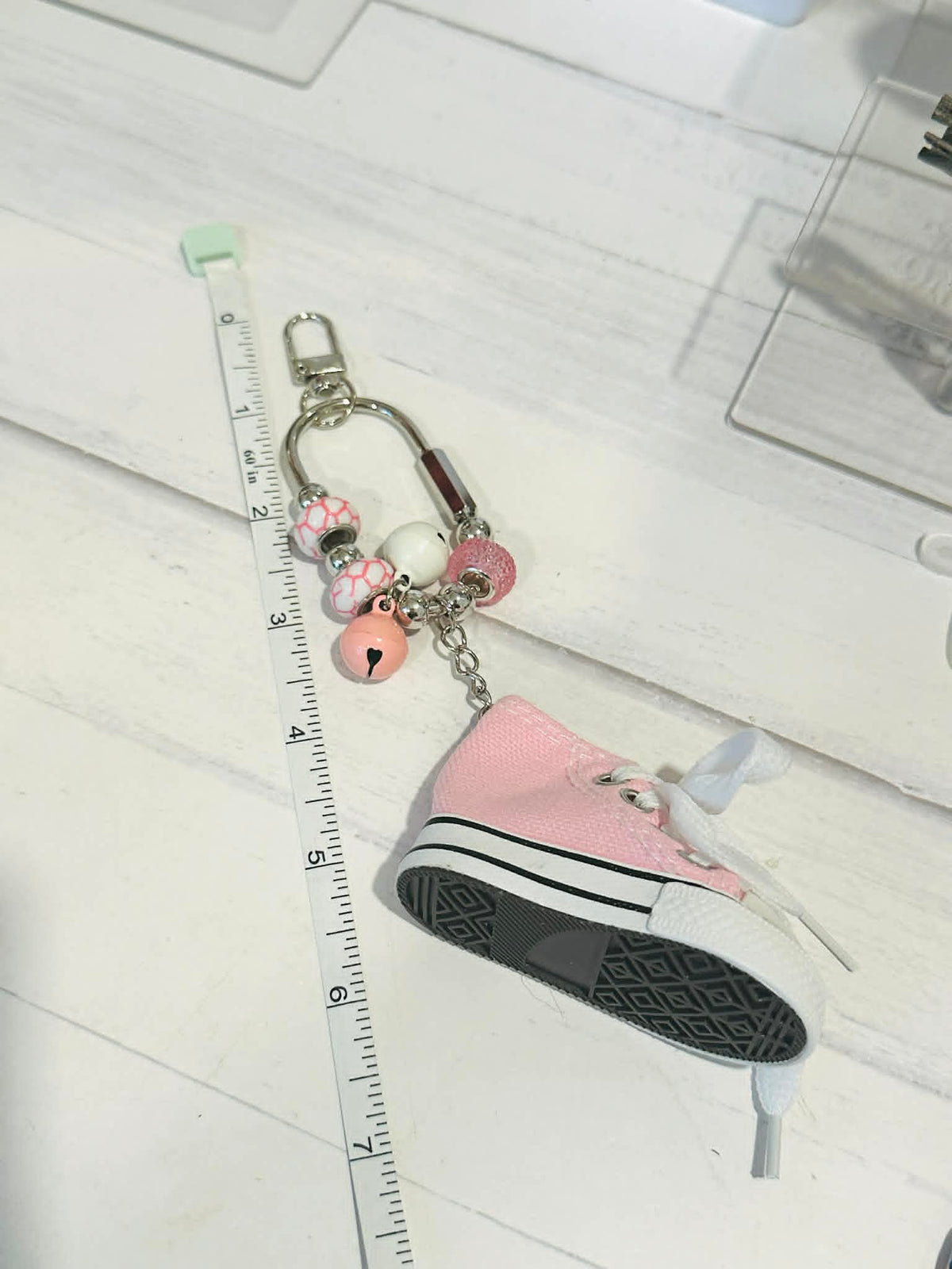 Pink Sneaker Carabiner