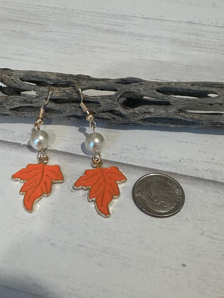 Fall Leaf Earrings