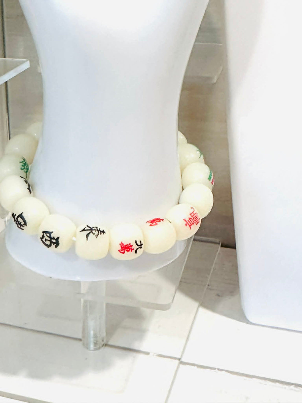 Mahjong Beaded Bracelets