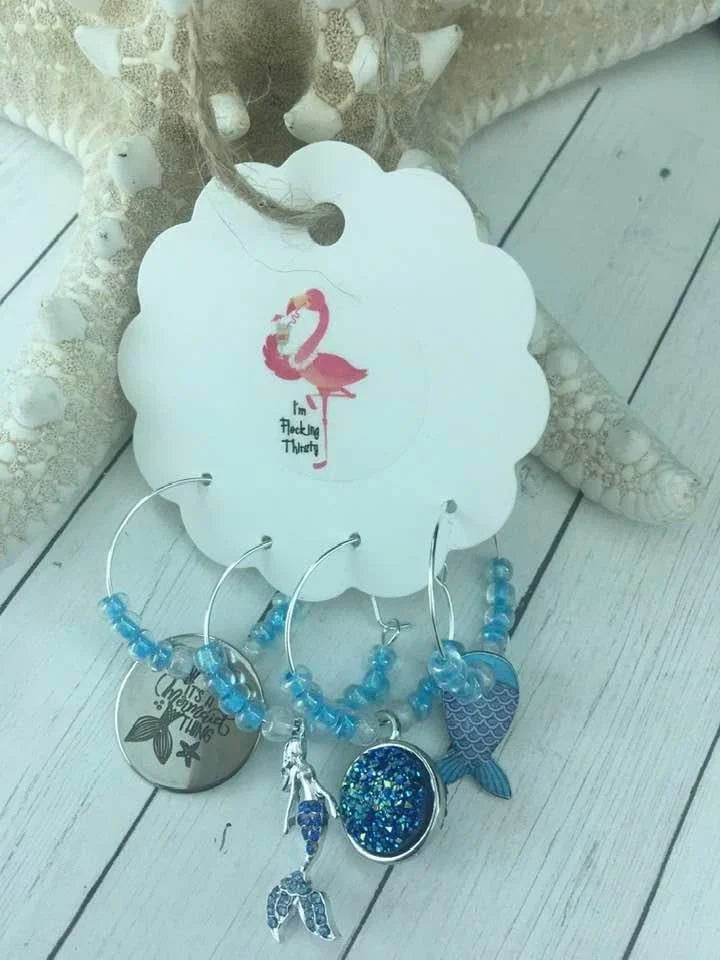 Wine Glass  Charms
