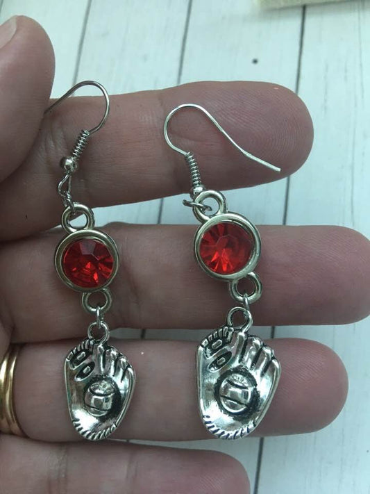 Baseball Earrings