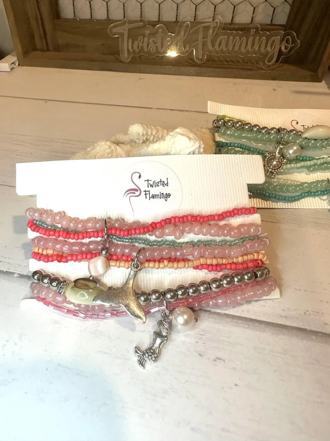 Beachy Seed Bead Bracelets