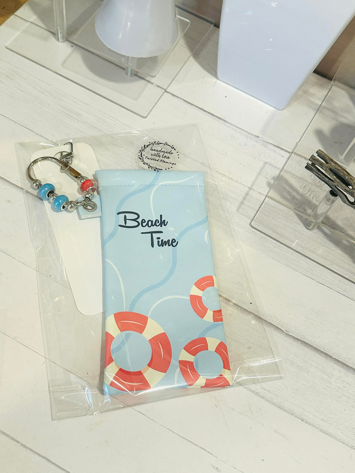 Sun Glass Case  Holder Carabiner