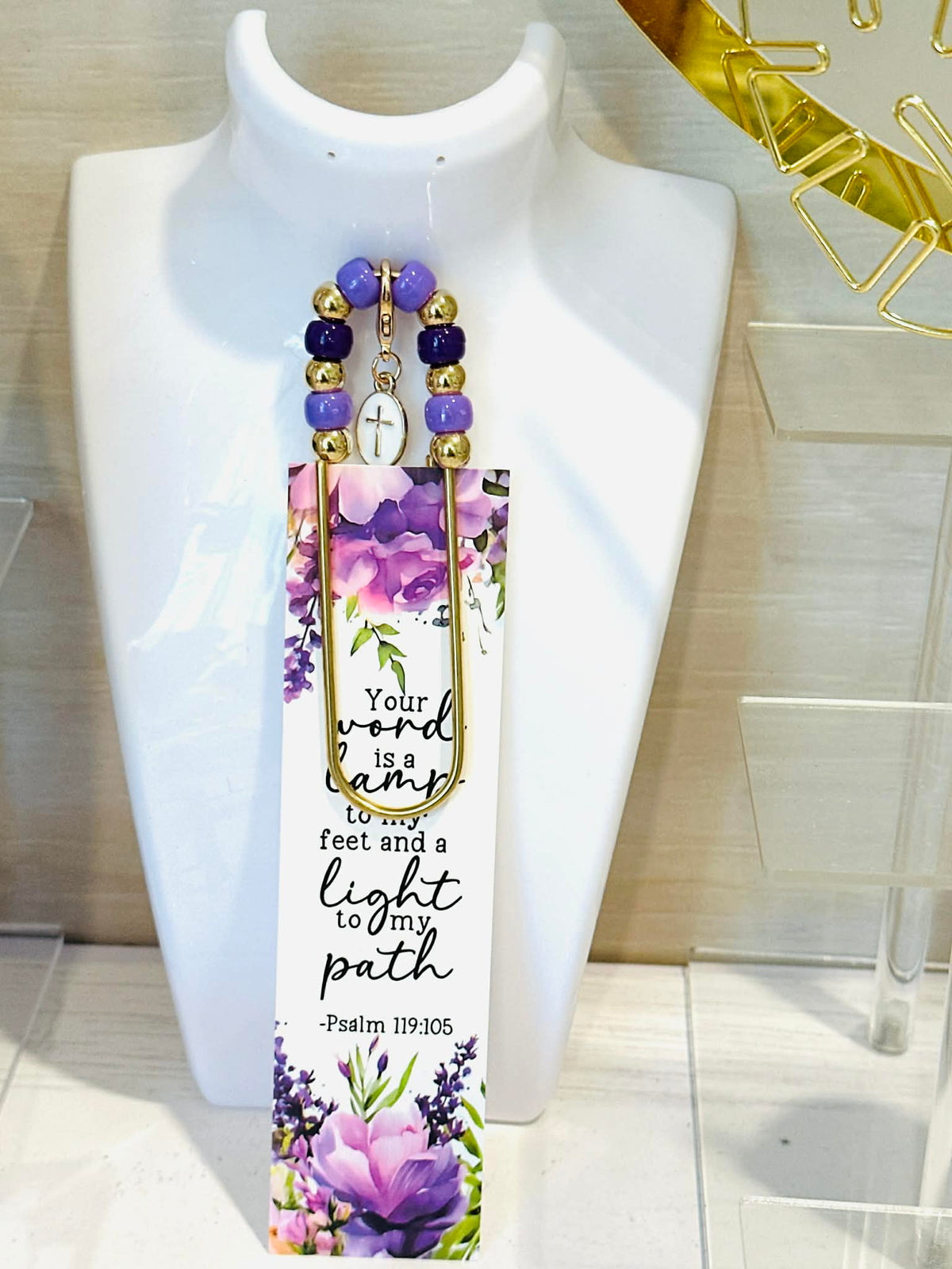 Religious Jumbo Paperclip Bookmarks