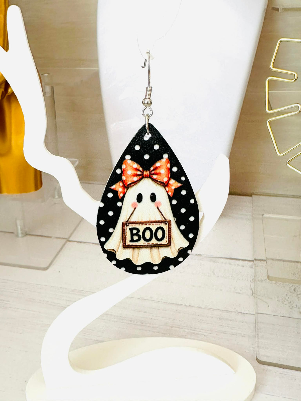 Boo Earrings