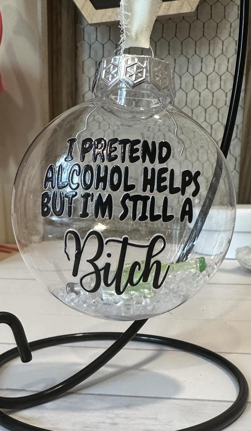 Booze Themed Ornaments