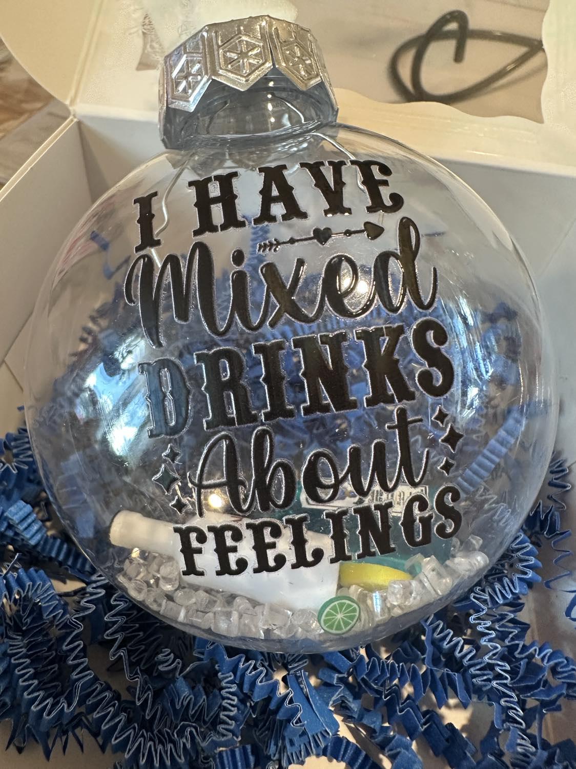 Booze Themed Ornaments