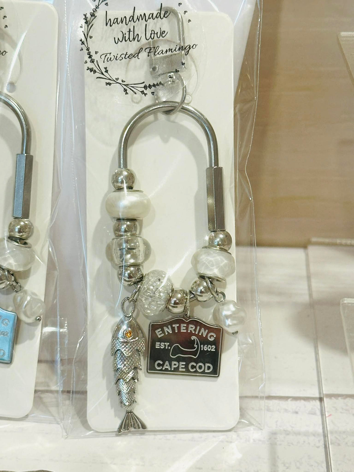 Cape Cod Carabiner Bag Charm