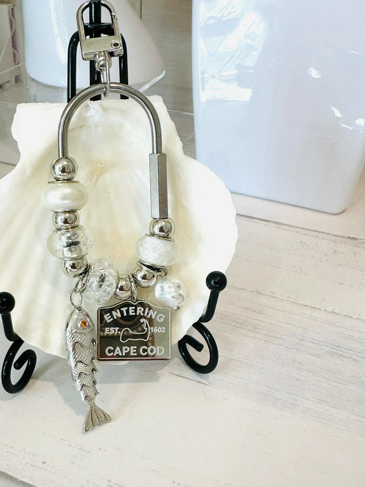 Cape Cod Carabiner Bag Charm