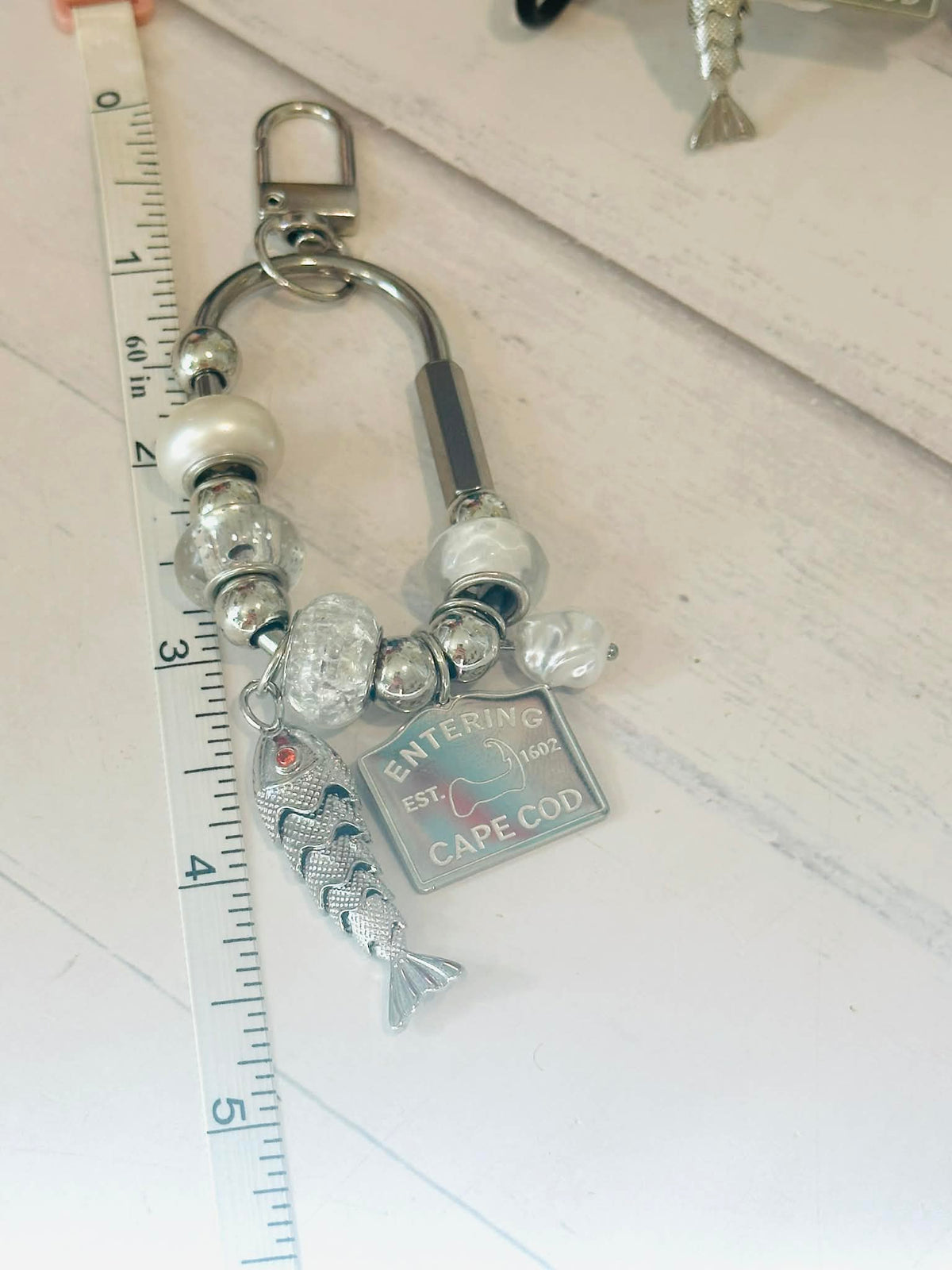 Cape Cod Carabiner Bag Charm