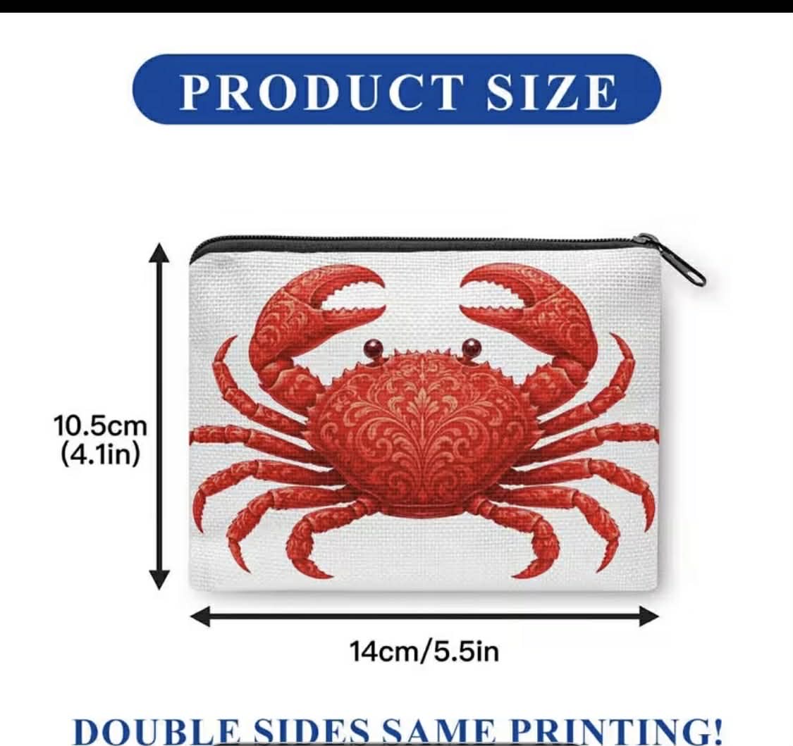 Crab Coin Purse