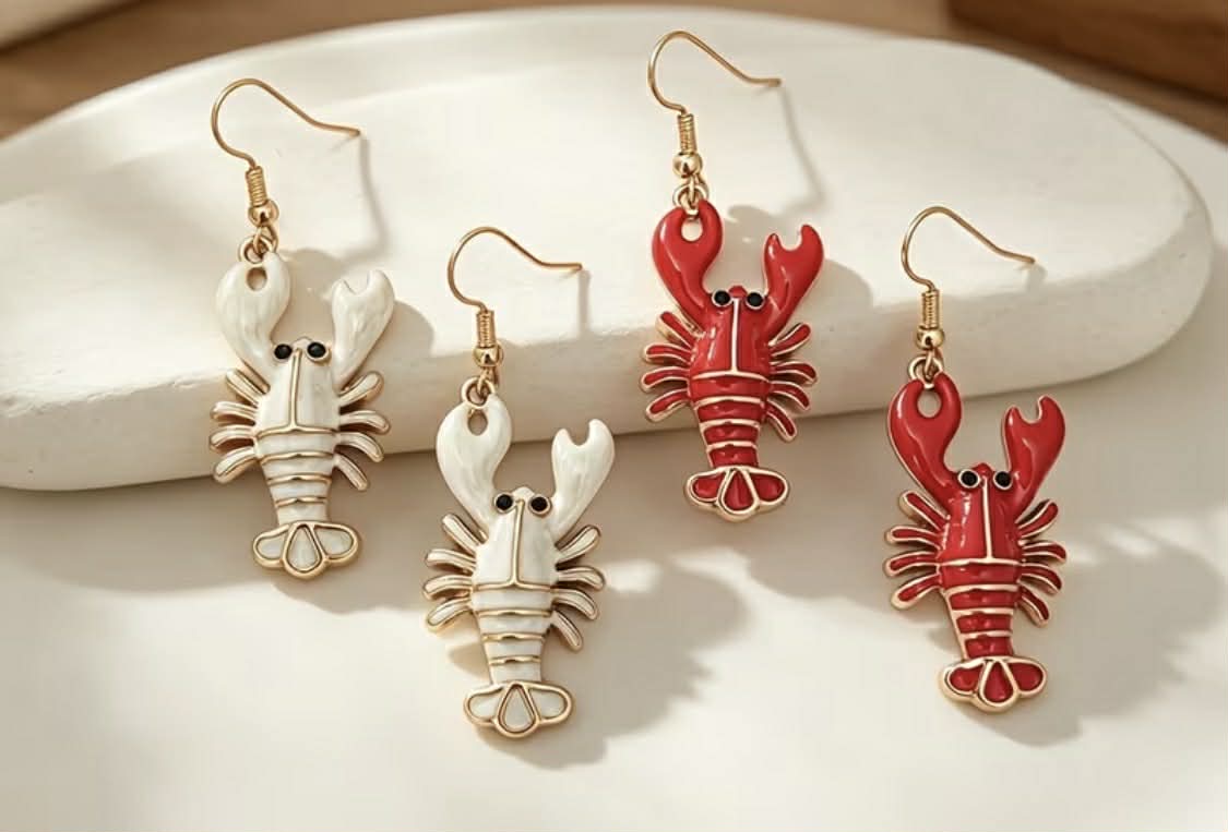 Lobster Earrings