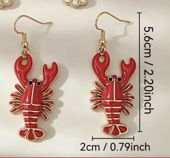 Lobster Earrings