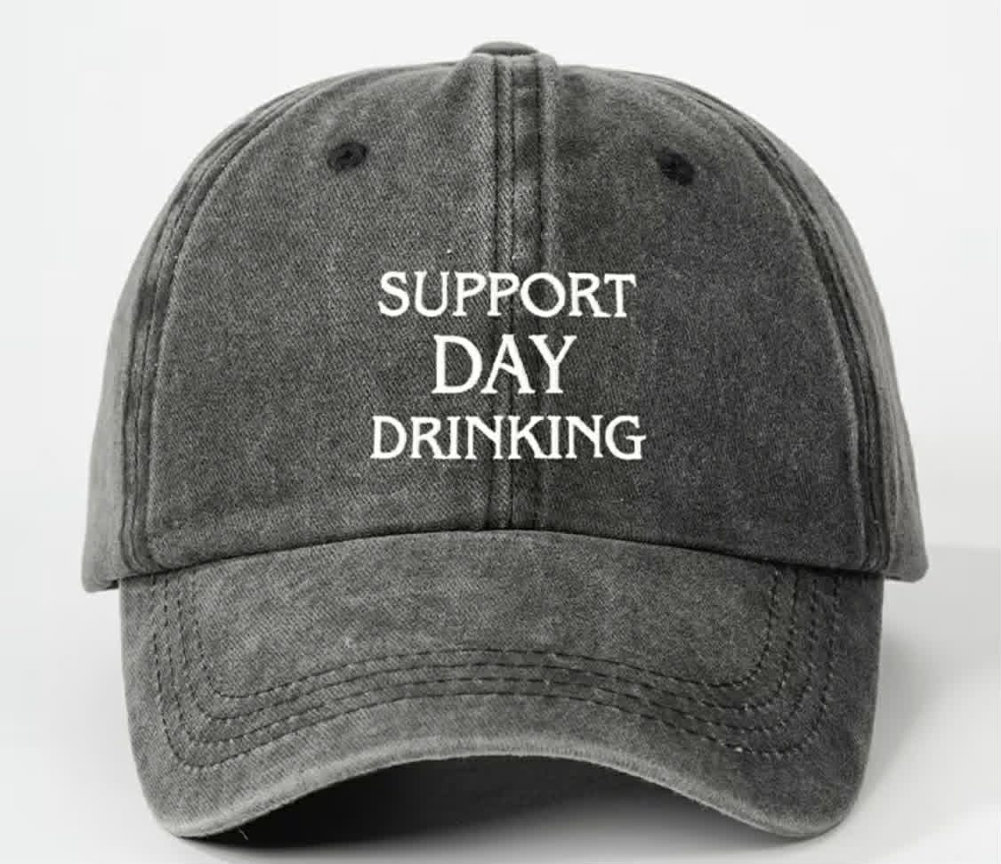 Day Drinking Embroidered Baseball Hat