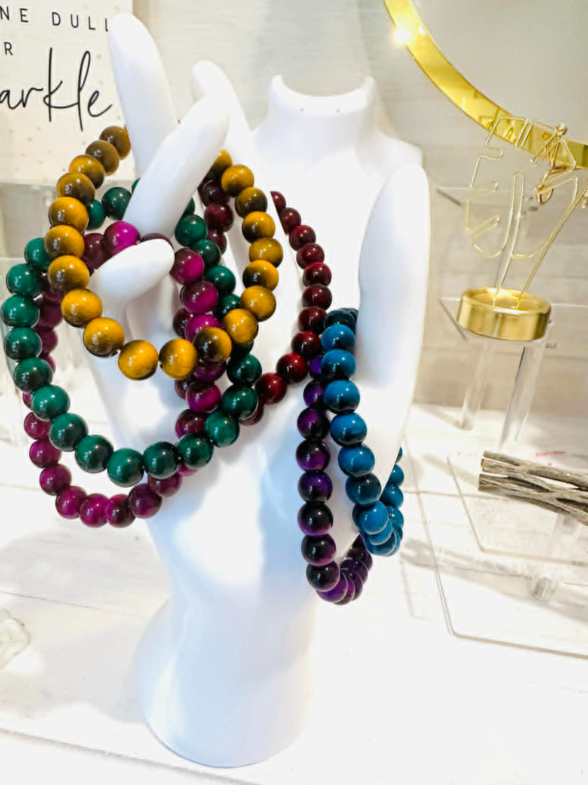 Tiger's Eye Stone Bracelets