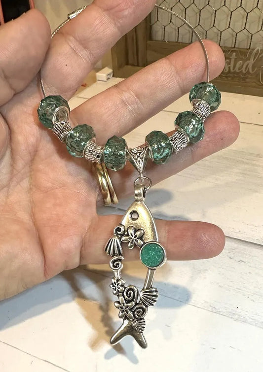 Fish Car Charm