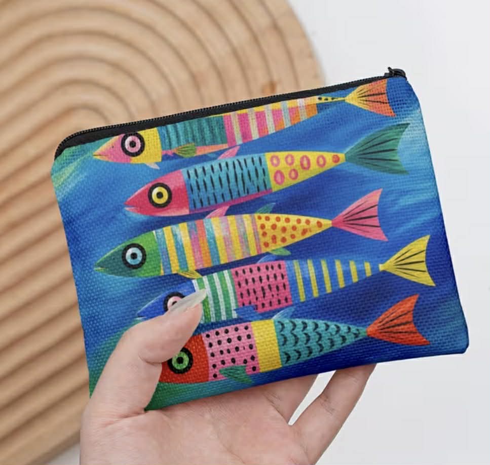 Colorful Fish Coin Purses