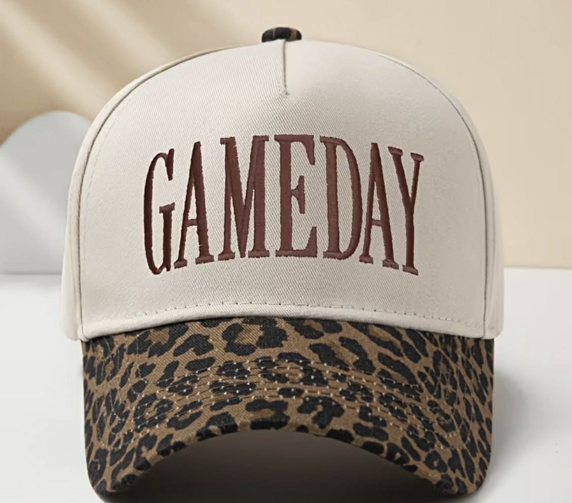 Game Day Embroidered Baseball Cap