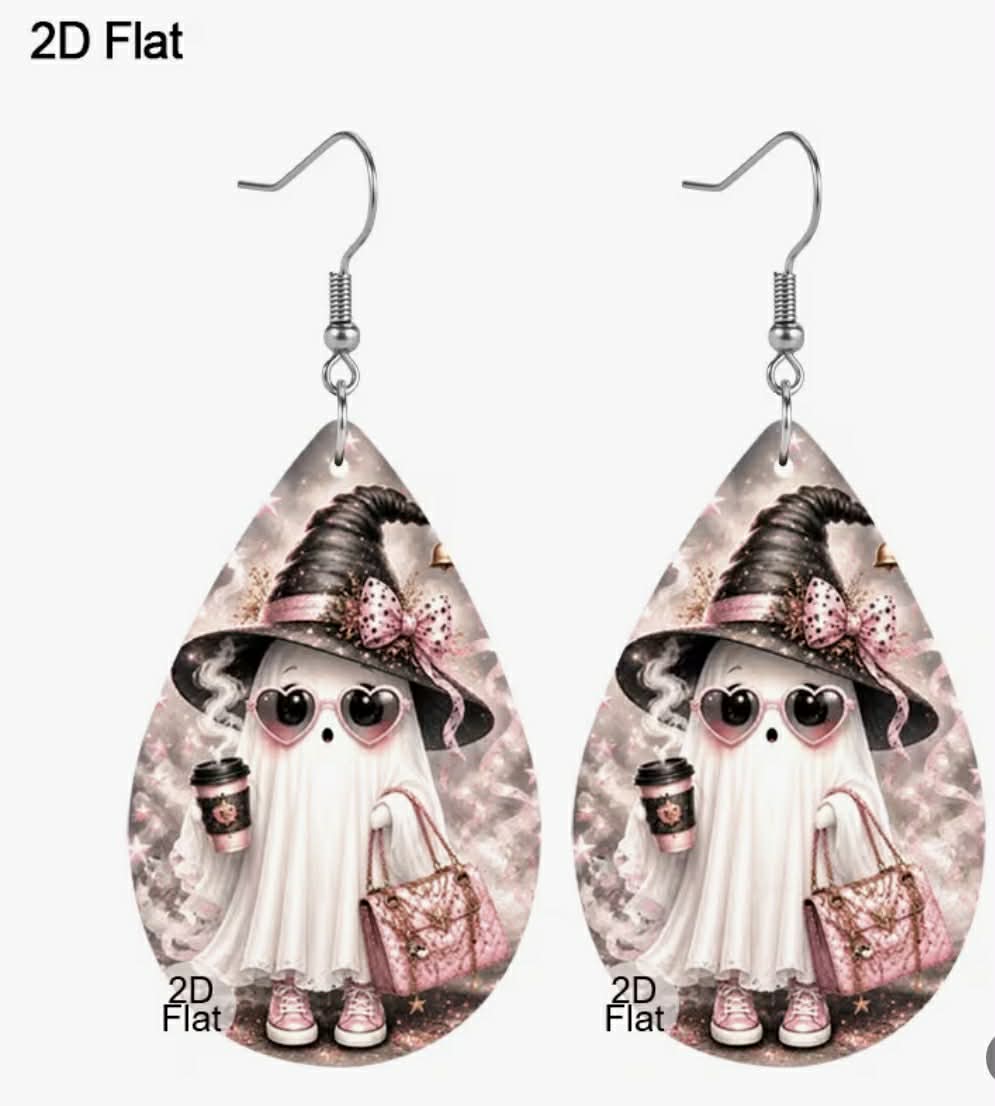 Witch Ghose Teardrop Earrings
