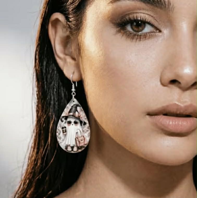 Witch Ghose Teardrop Earrings