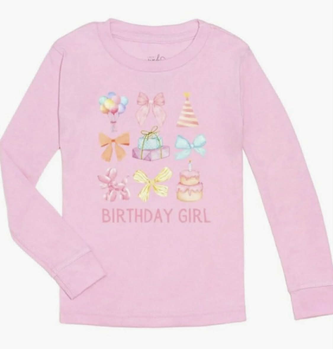 Girls Birthday Girl Shirt