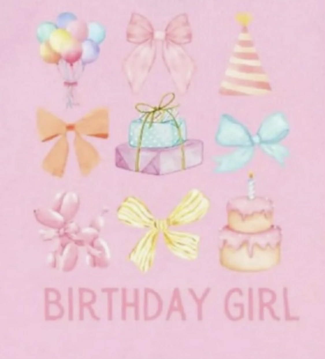 Girls Birthday Girl Shirt