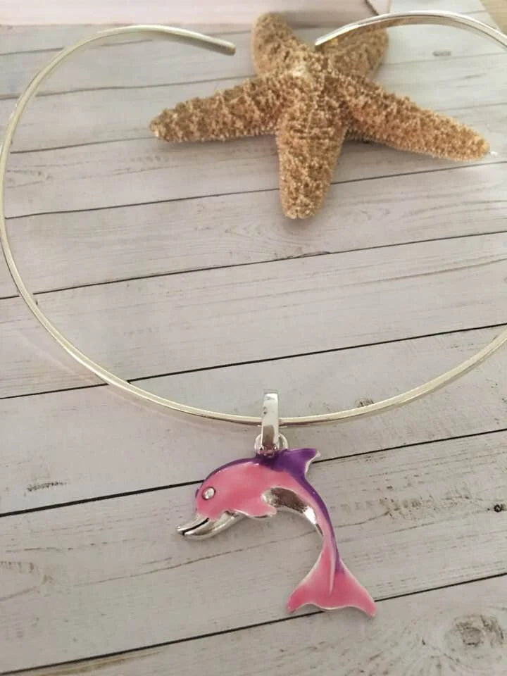 Silver Open Choker