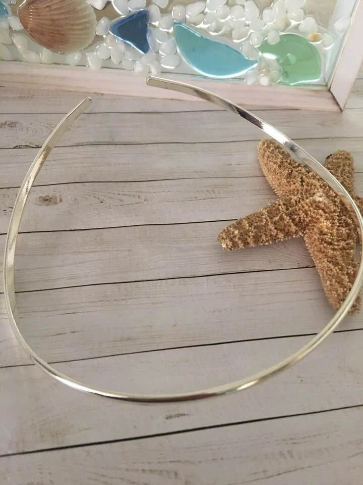 Silver Open Choker