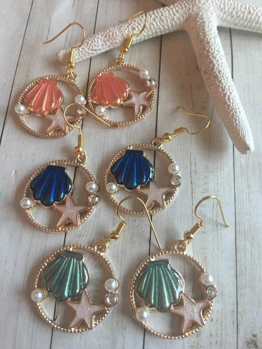 Coastal Shell Earrings