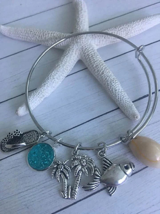 Tropical Wire Bangle