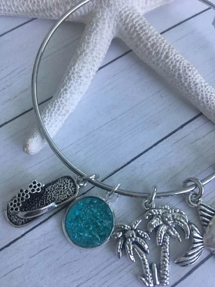 Tropical Wire Bangle